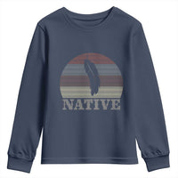 Native Indian American Pride Indigenous Native American Youth Sweatshirt