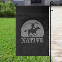 Northwest Native American Knight Pride Mountain Warrior Garden Flag