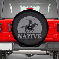 Northwest Native American Knight Pride Mountain Warrior Spare Tire Cover