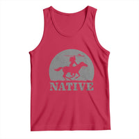 Northwest Native American Knight Pride Mountain Warrior Tank Top