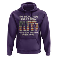 We Should Have Built A Wall Fighting Illegal Immigration Hoodie Native American Indian Pride