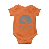 Never Underestimate An Old Man Native American Warrior Baby Onesie