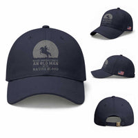 Never Underestimate An Old Man Native American Warrior Baseball Cap