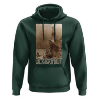 Blackfoot Native American Indians At Glacier National Park Hoodie