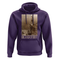 Blackfoot Native American Indians At Glacier National Park Hoodie