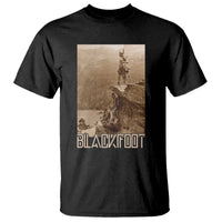Blackfoot Native American Indians At Glacier National Park T Shirt