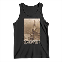 Blackfoot Native American Indians At Glacier National Park Tank Top