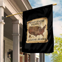 United States Without Illegal Aliens Garden Flag Native Land Map