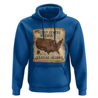 United States Without Illegal Aliens Hoodie Native Land Map