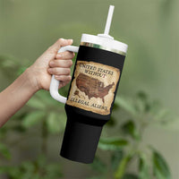 United States Without Illegal Aliens Tumbler With Handle Native Land Map