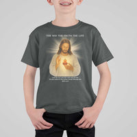 Jesus Christian Christmas T Shirt For Kid Cross Bible Verse Inspirational - Wonder Print Shop