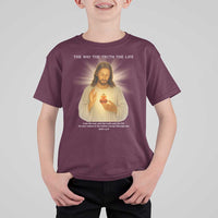 Jesus Christian Christmas T Shirt For Kid Cross Bible Verse Inspirational - Wonder Print Shop