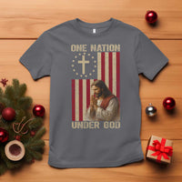 Jesus Christian T Shirt One Nation Under God - Wonder Print Shop