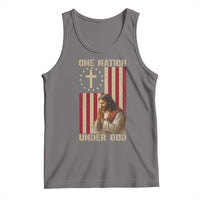 Jesus Christian Tank Top One Nation Under God - Wonder Print Shop