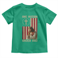 Jesus Christian Toddler T Shirt One Nation Under God - Wonder Print Shop