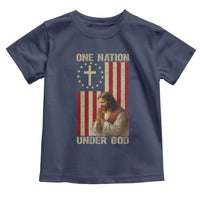 Jesus Christian Toddler T Shirt One Nation Under God - Wonder Print Shop