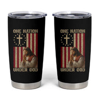 Jesus Christian Tumbler Cup One Nation Under God - Wonder Print Shop