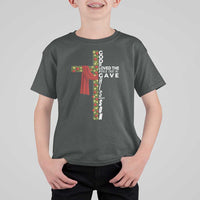 Jesus Christian Christmas T Shirt For Kid God So Loved The World That He Gave His Only Son - Wonder Print Shop