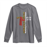 Jesus Christian Christmas Long Sleeve Shirt God So Loved The World That He Gave His Only Son - Wonder Print Shop