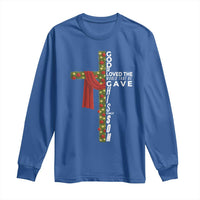 Jesus Christian Christmas Long Sleeve Shirt God So Loved The World That He Gave His Only Son - Wonder Print Shop