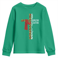 Jesus Christian Christmas Youth Sweatshirt God So Loved The World That He Gave His Only Son - Wonder Print Shop