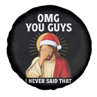 Funny Santa Christmas Spare Tire Cover OMG You Guys I Never Said That - Wonder Print Shop