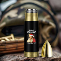 Funny Santa Christmas Bullet Tumbler OMG You Guys I Never Said That - Wonder Print Shop