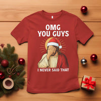 Funny Santa Christmas T Shirt OMG You Guys I Never Said That - Wonder Print Shop