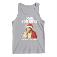 Funny Santa Christmas Tank Top OMG You Guys I Never Said That - Wonder Print Shop