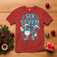 67 Six Seven Christmas T Shirt Funny Italian Brainrot Meme - Wonder Print Shop