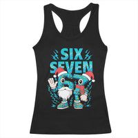 67 Six Seven Christmas Racerback Tank Top Funny Italian Brainrot Meme - Wonder Print Shop