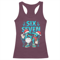 67 Six Seven Christmas Racerback Tank Top Funny Italian Brainrot Meme - Wonder Print Shop