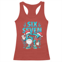 67 Six Seven Christmas Racerback Tank Top Funny Italian Brainrot Meme - Wonder Print Shop