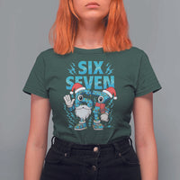 67 Six Seven Christmas T Shirt For Women Funny Italian Brainrot Meme - Wonder Print Shop