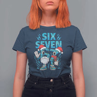 67 Six Seven Christmas T Shirt For Women Funny Italian Brainrot Meme - Wonder Print Shop