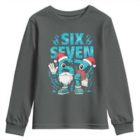 67 Six Seven Christmas Youth Sweatshirt Funny Italian Brainrot Meme - Wonder Print Shop