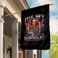 Italian Brainrot Christmas Meme Garden Flag It Is My Birthday - Wonder Print Shop