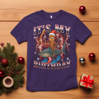 Italian Brainrot Christmas Meme T Shirt It Is My Birthday - Wonder Print Shop