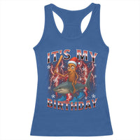 Italian Brainrot Christmas Meme Racerback Tank Top It Is My Birthday - Wonder Print Shop