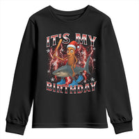 Italian Brainrot Christmas Meme Youth Sweatshirt It Is My Birthday - Wonder Print Shop