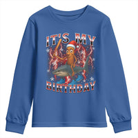 Italian Brainrot Christmas Meme Youth Sweatshirt It Is My Birthday - Wonder Print Shop
