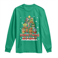 Italian Brainrot Christmas Tree Meme Long Sleeve Shirt - Wonder Print Shop