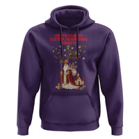 Saint Nicholas Santa Claus Christmas Hoodie Little Surprises Awaiti - Wonder Print Shop