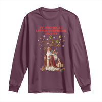 Saint Nicholas Santa Claus Christmas Long Sleeve Shirt Little Surprises Awaiti - Wonder Print Shop