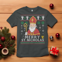 Saint Nicholas Santa Claus Christmas T Shirt - Wonder Print Shop