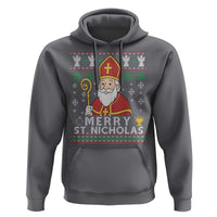 Saint Nicholas Santa Claus Christmas Hoodie - Wonder Print Shop