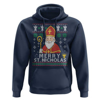 Saint Nicholas Santa Claus Christmas Hoodie - Wonder Print Shop