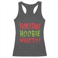 Holiday Hoobie Whatty Racerback Tank Top Funny Christmas Movie Holiday - Wonder Print Shop