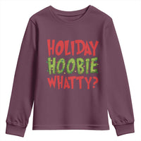 Holiday Hoobie Whatty Youth Sweatshirt Funny Christmas Movie Holiday - Wonder Print Shop