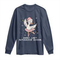 Nutcracker Goose Ballet Christmas Long Sleeve Shirt - Wonder Print Shop